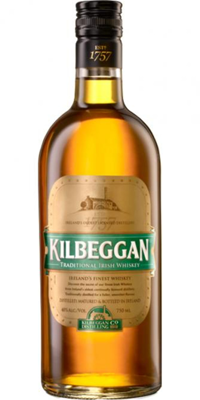 Kilbeggan Irish Whiskey 750ml - Haskells