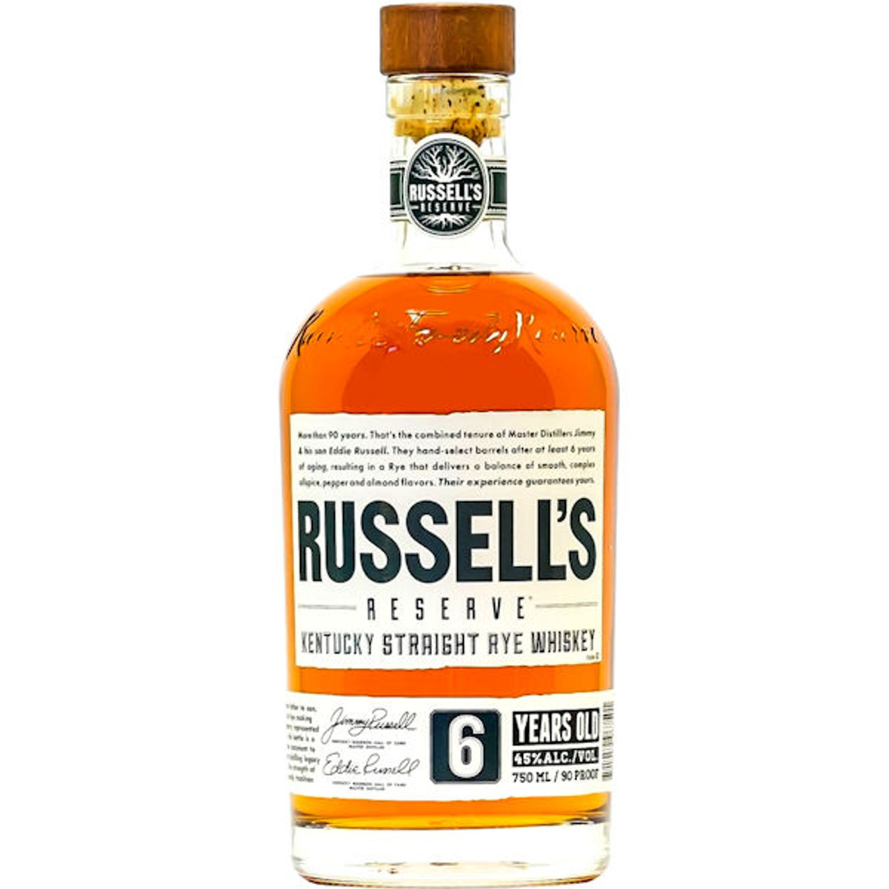 ラッセルズリザーブ RYE 750ml 52% ラッセルズリザーブ RYE 750ml 52% Russell's Reserve Rye 750ml