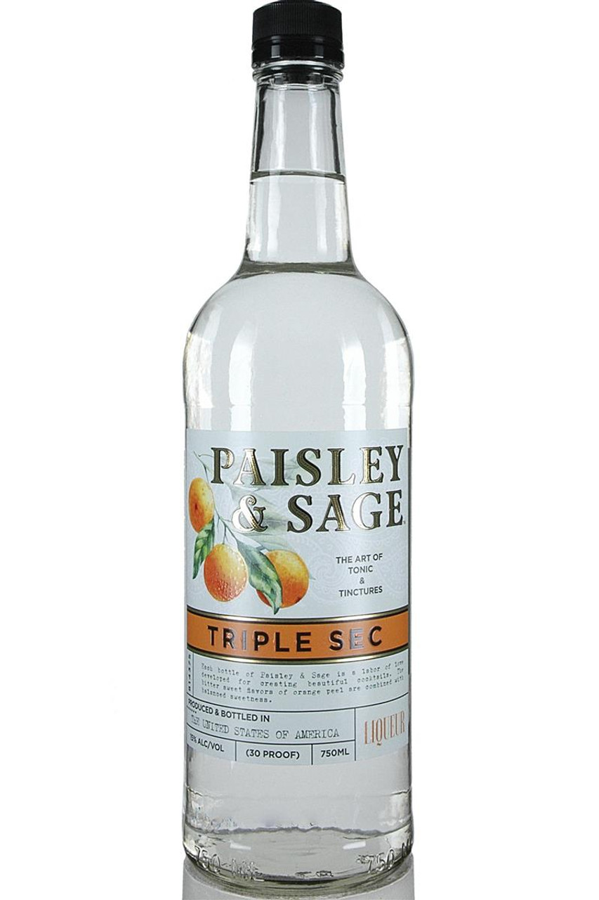 Paisley & Sage Triple Sec 750ml - Haskells