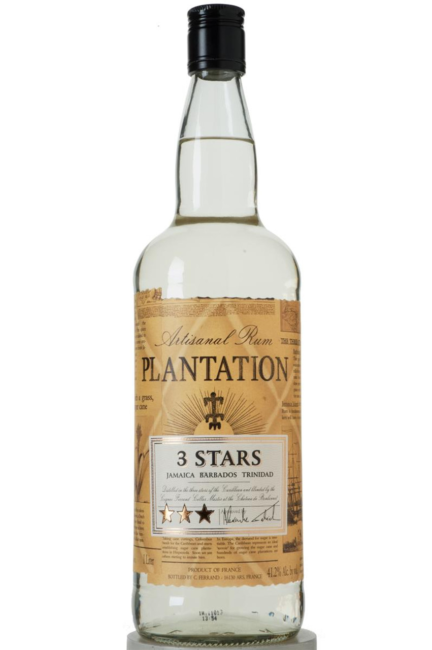 - Rum Haskells 3 Star Plantation 1.0L White