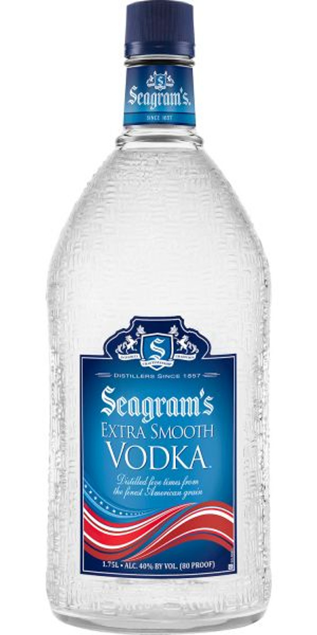 Makkelijker maken erger maken Uiterlijk Seagrams Extra Smooth Vodka 1.75L - Haskells