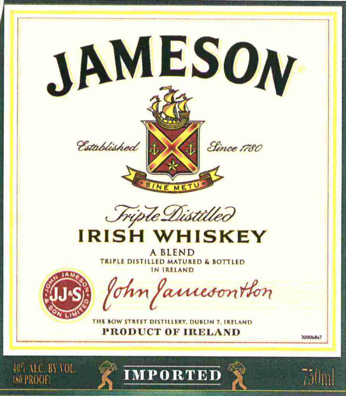 John Jameson Irish Whiskey 1.0L - Haskells