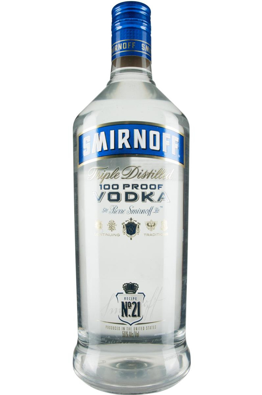 Smirnoff 100 Vodka 1.75L - Haskells