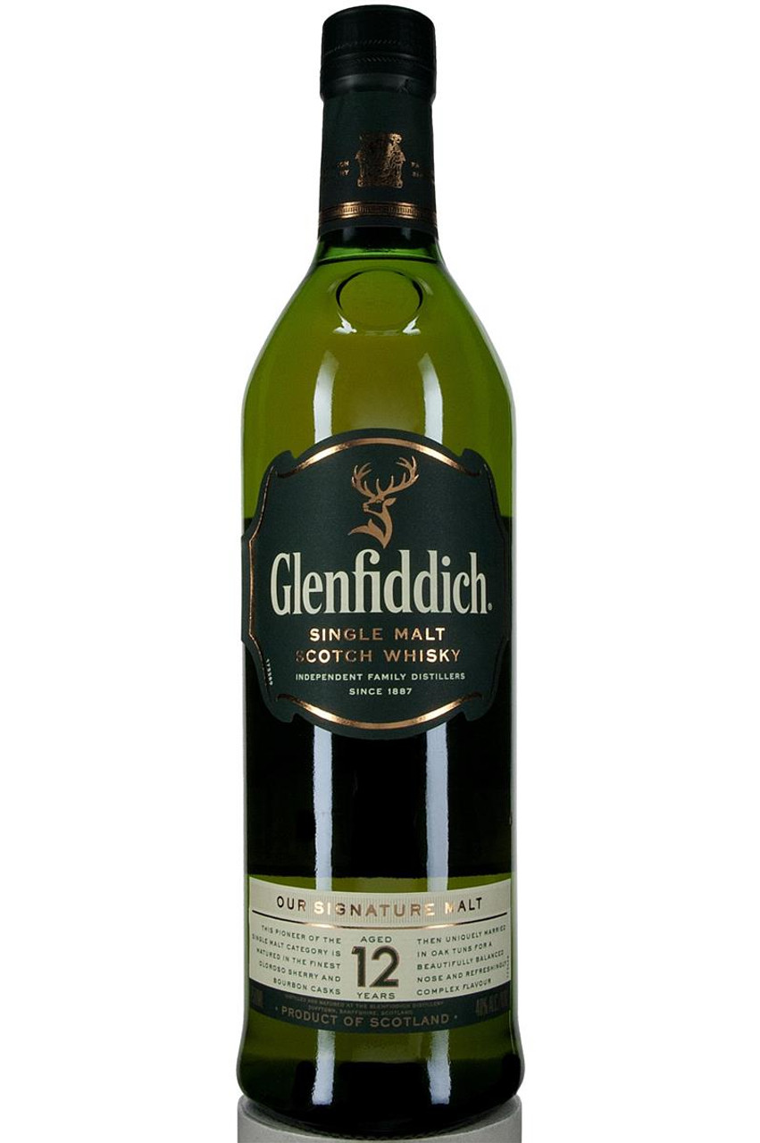 Glenfiddich 12 year Single Malt Scotch 750ml