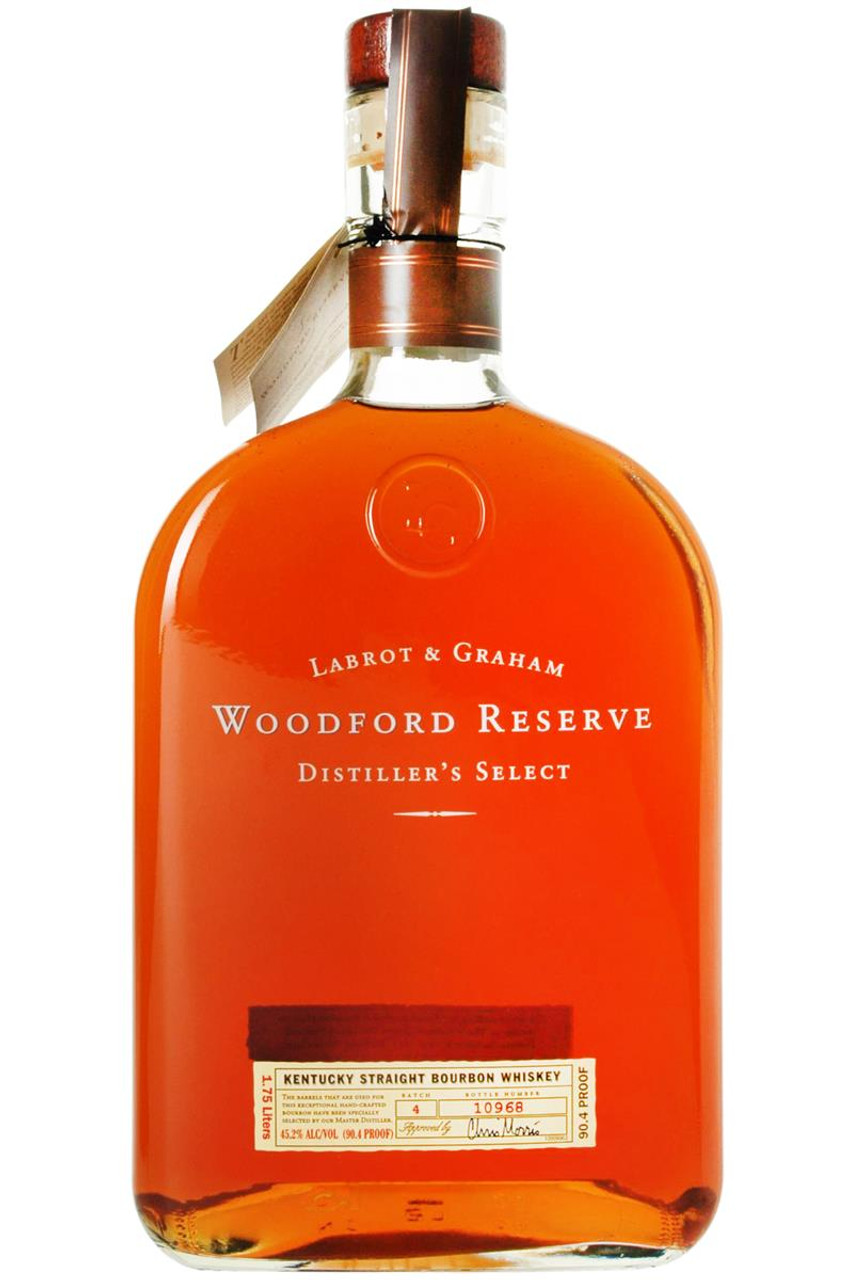 Woodford Reserve Bourbon Bourbon, Kentucky Straight Bourbon Whiskey - 1.75 lt