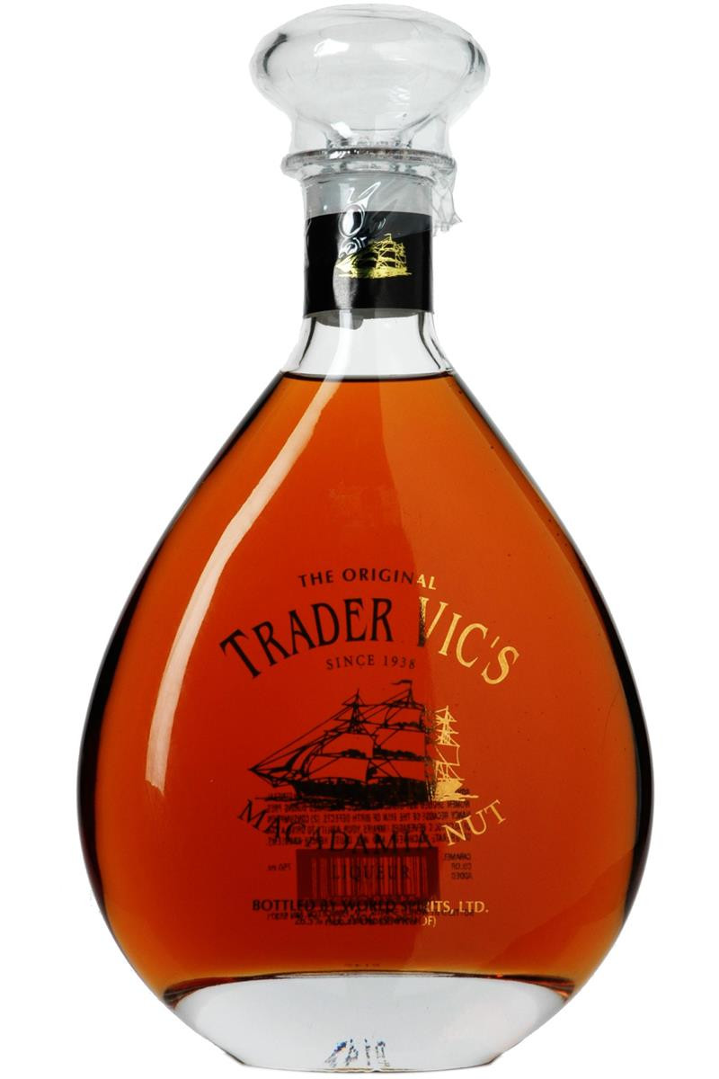 Trader Vics Macadamia 750ml - Haskells