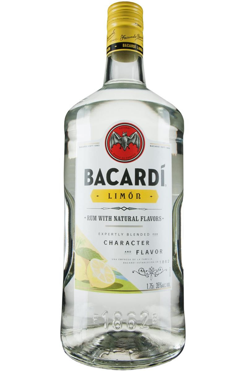 Bacardi Limon Rum 1.75L - Haskell's Wine & Spirits