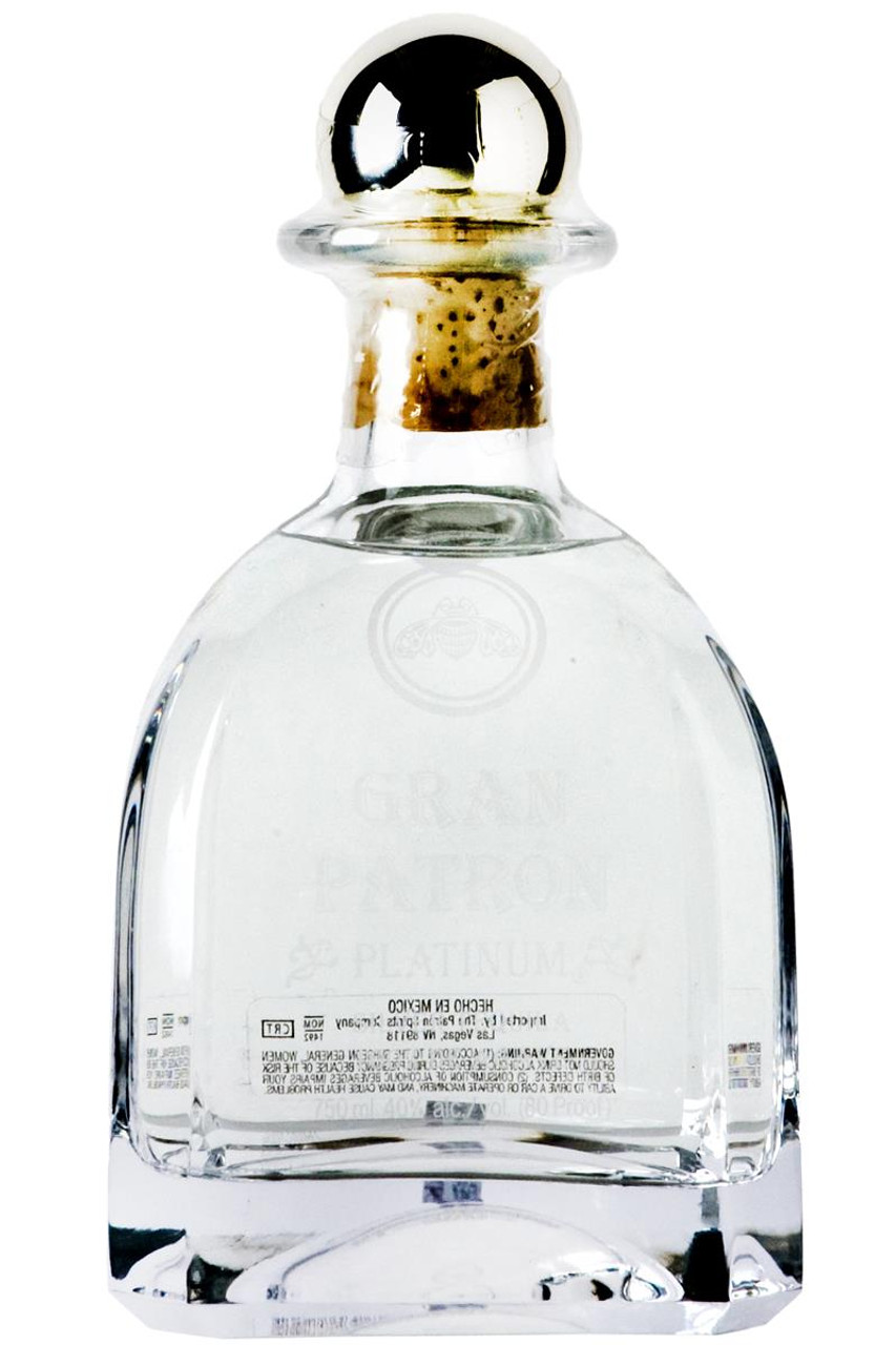 Patron Gran Platinum 750ml - Haskells