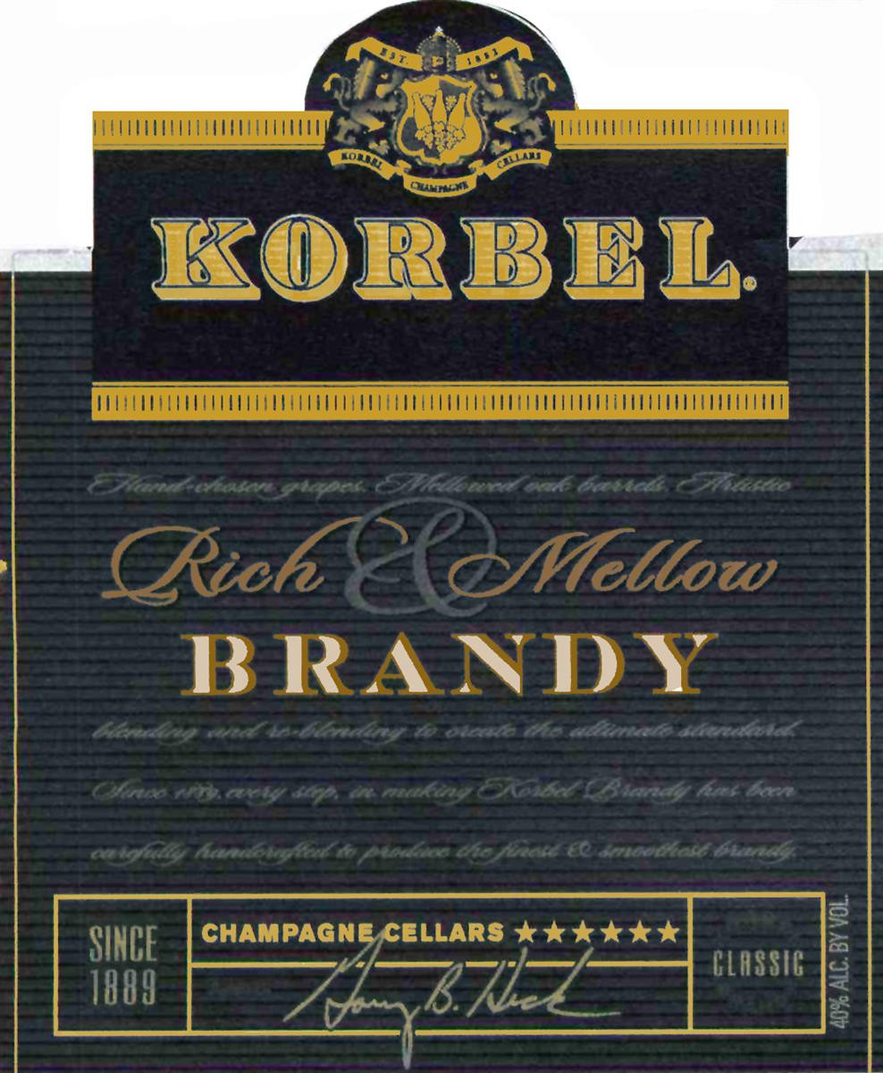 Korbel Brandy 1.0L - Haskell's Wine & Spirits