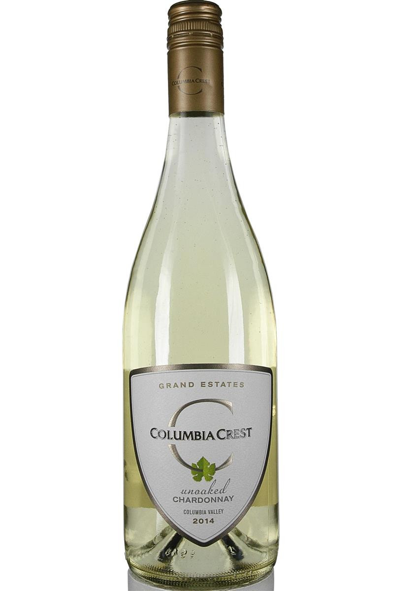 Columbia Crest Grand Estate Unoaked Chardonnay - Haskell's Wine