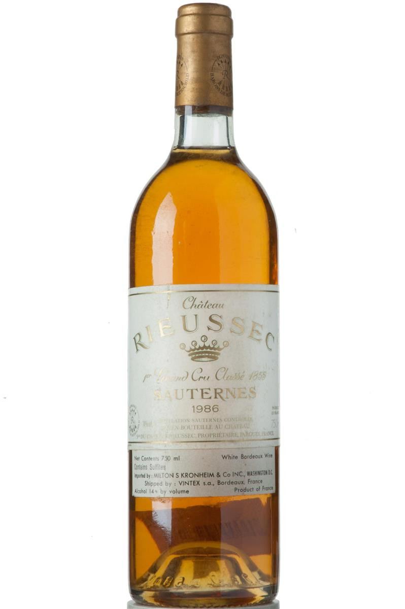 Chateau Rieussec 2003 - Haskells