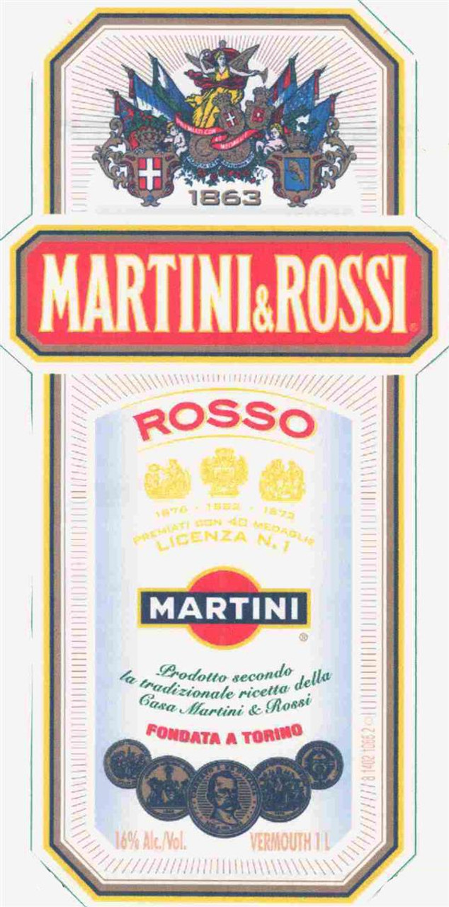 Martini & Rossi Sweet Vermouth 375ml - Haskells