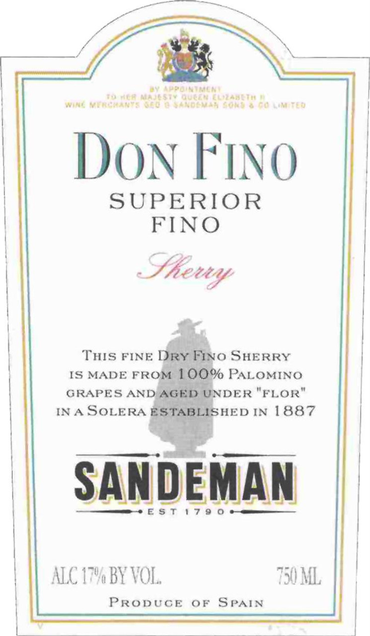 Sandeman Don Fino Sherry - Haskells