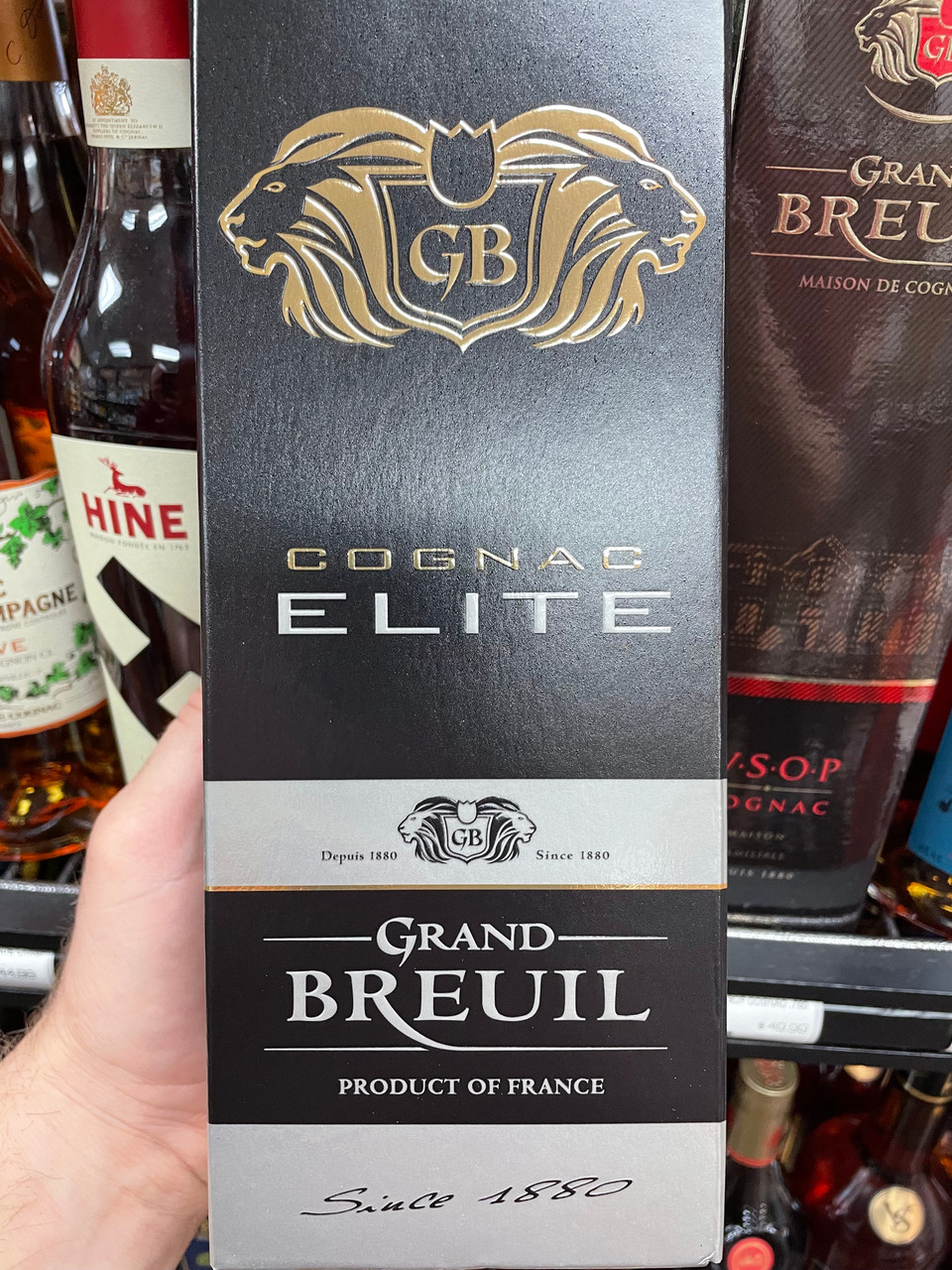 Grand Breuil Elite Cognac 750ml - Haskells