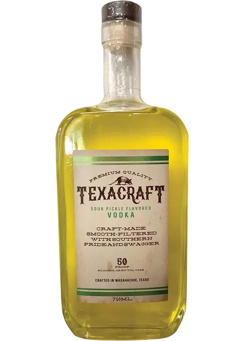 Texacraft Pickle Vodka 750ml - Haskell's Wine & Spirits
