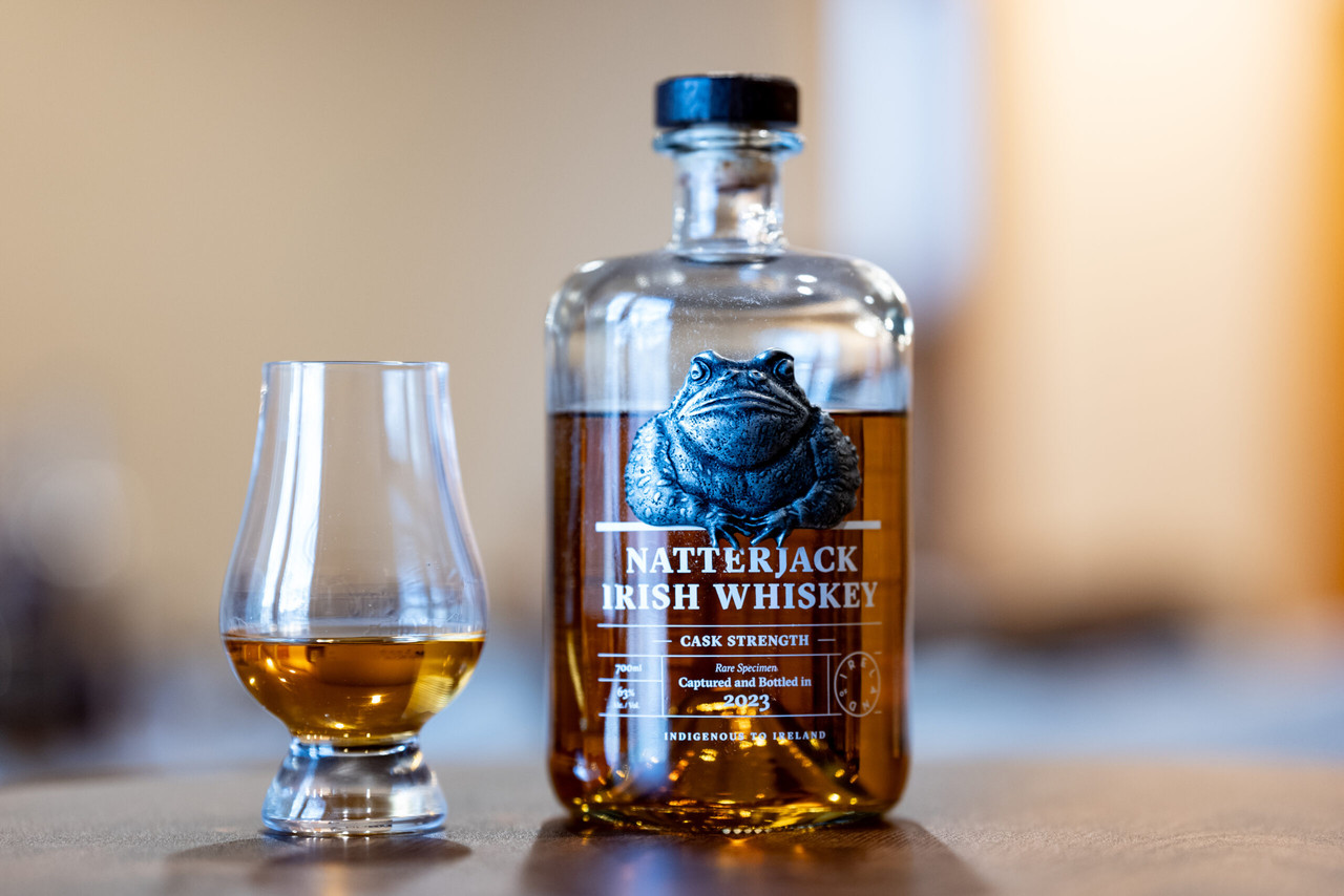 Natterjack Cask Strength Irish Whiskey 700ml - Haskell's Wine