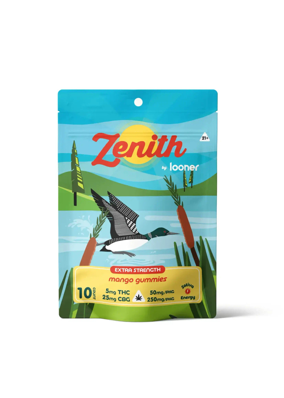 Looner Zenith Mango THC Gummies 10pk - Haskell's Wine & Spirits