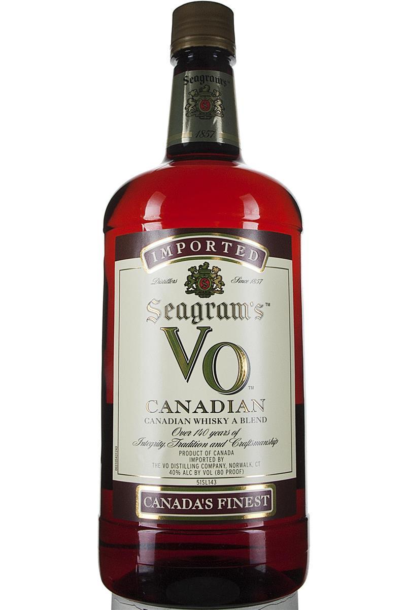 Seagrams VO Whiskey 1.75L Haskells