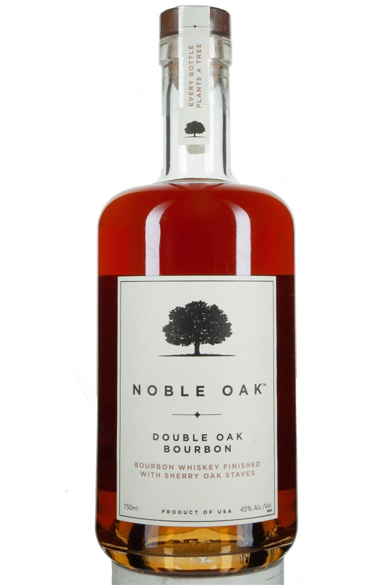 Noble Oak Double Oak Bourbon 750ml Haskells