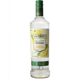 Smirnoff Zero Infused Lemon Elderflower Vodka  750ml