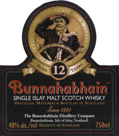 Bunnahabhain 12yr Scotch  750ml