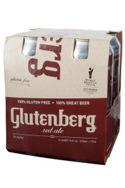 Glutenberg Red Ale 16oz 4pk cans