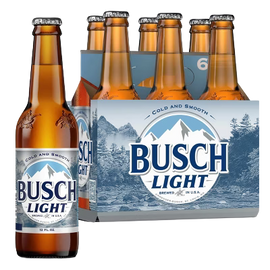 Busch Light 6pk bottles