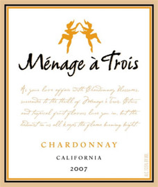 Menage a Trois Chardonnay