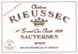 Chateau Rieussec 2001