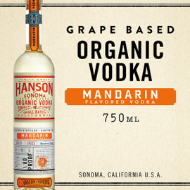 Hanson Mandarin Vodka 750ml