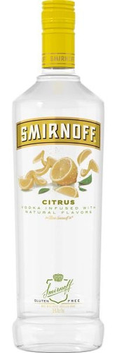 Smirnoff Citrus Vodka 1.0L