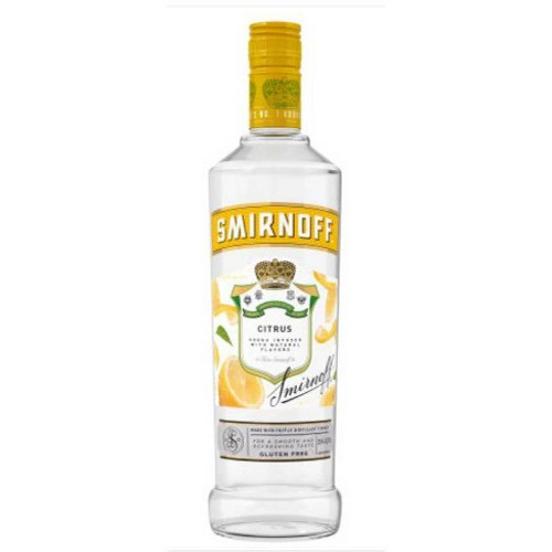 Smirnoff Citrus Vodka  750ml