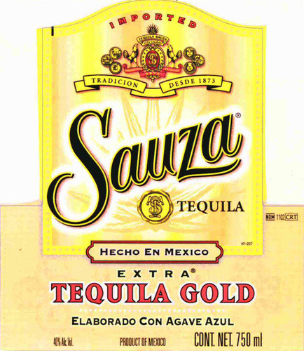 Sauza Gold Tequila  1.0L