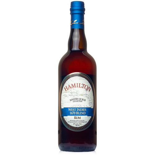 Hamilton West Indies 1670 Blend Rum 750ml