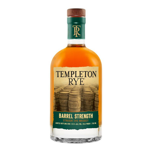 Templeton Rye Barrel Strength  750ml