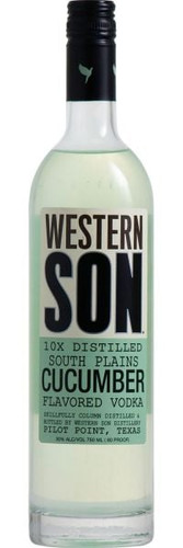 Western Son Cucumber Vodka  1.0L