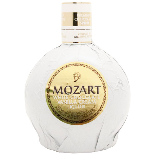 Mozart White Chocolate Cream 750ml - Haskells