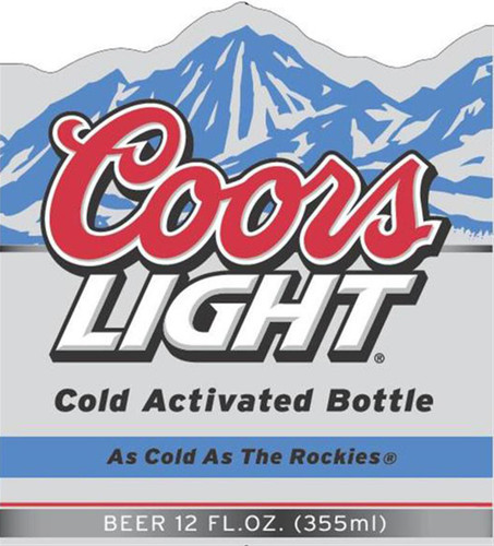 Coors Light 6pk bottles
