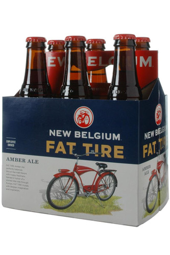 New Belgium Fat Tire 6pk bottle