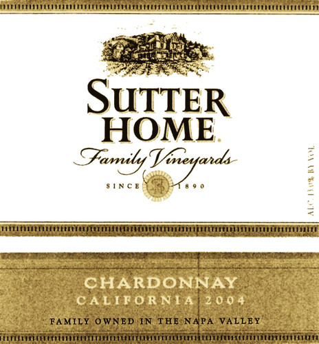 Sutter Home Chardonnay  4pk
