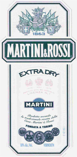 Martini & Rossi Dry Vermouth 750ml