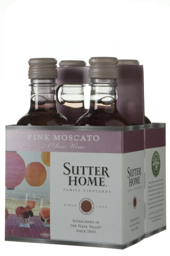 Sutter Home Pink Moscato  4pk