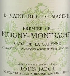 Puligny Montrachet Clos de la Garenne Jadot 2014