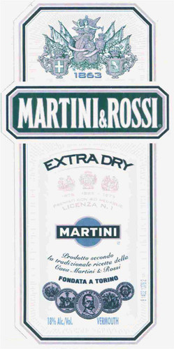 Martini & Rossi Dry Vermouth 375ml