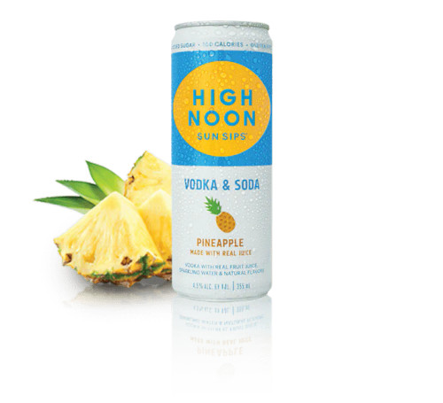 High Noon Pineapple 4pk cans