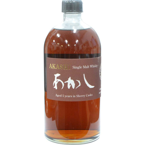 Akashi 5yr Sherry Cask Whisky 750ml
