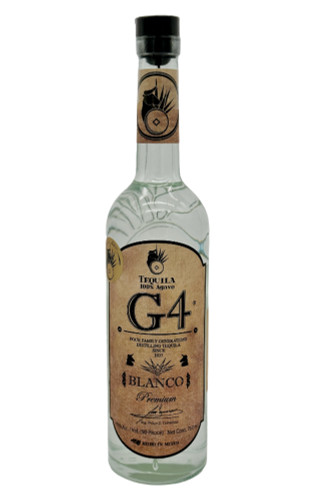 G4 Blanco Fermentada De Madera Tequila  750ml