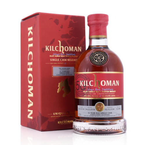 Kilchoman 15yr Sherry Cask 750ml