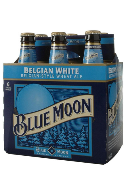 Blue Moon Belgian White 6pk bottles