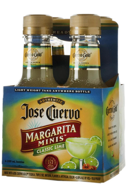 Jose Cuervo Authentic 4pk bottles